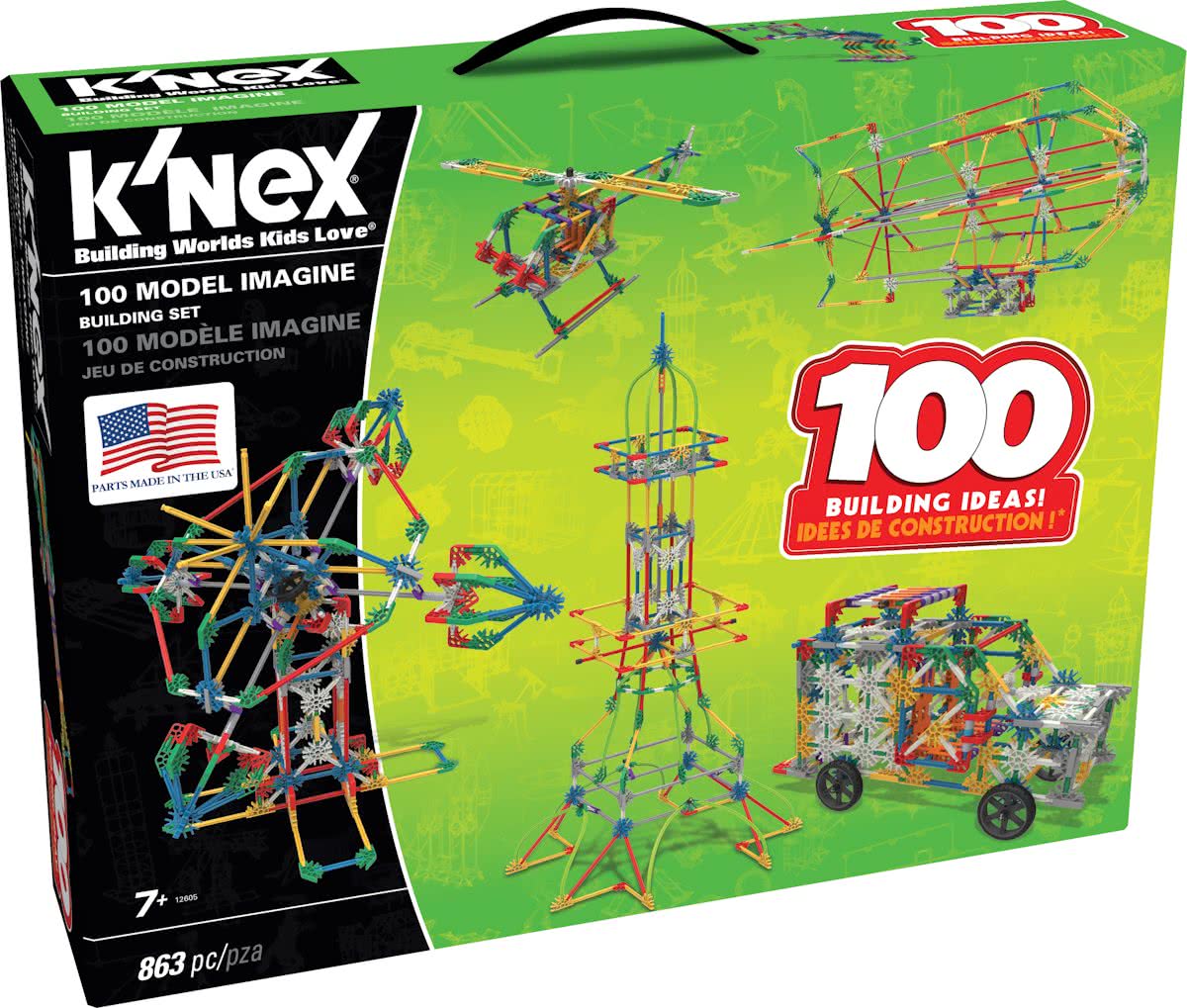 KNEX 100 Modellen - Bouwset